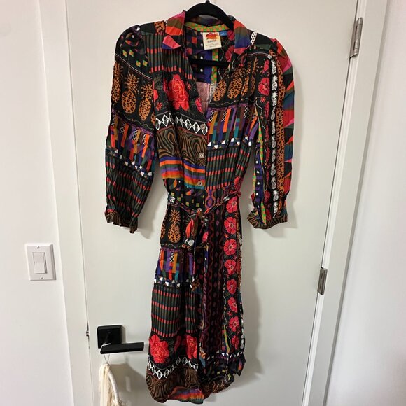 Farm Rio Ciela Midi Shirtdress - Picture 2 of 6